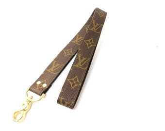 supreme louis vuitton lanyard|Louis Vuitton keychain wallet.